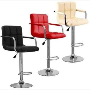 adjustable high quality bar stool with armrests