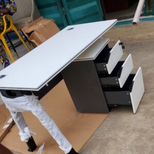 Secretary Mini Office Table with 3 Drawers