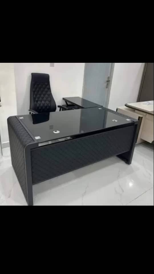 Executive Office Table and Chair Set