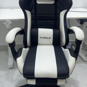 Furgle Ergonomic High-Back Gaming Chair with Footrest & Lumbar Support